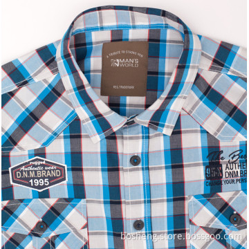 High Quality Wholesale Short Sleeve Mens Casual Shirts